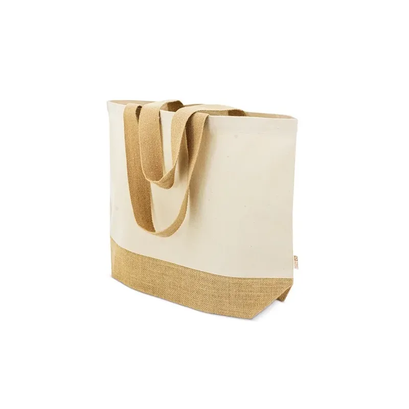 BOLSA DE ALGODÓN Y YUTE "MISHA"