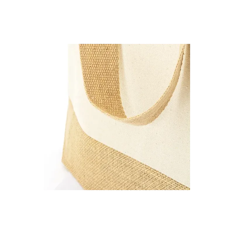 BOLSA DE ALGODÓN Y YUTE "MISHA"