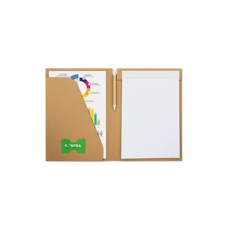 CARPETA CON BLOC Y BOLIGRAFO ECO "SEMINAR"