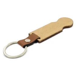 LLAVERO DE MADERA "CARRITO"