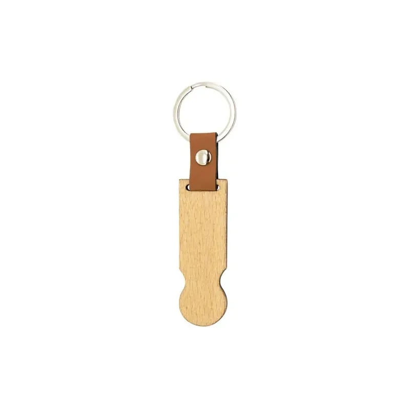 LLAVERO DE MADERA "CARRITO"