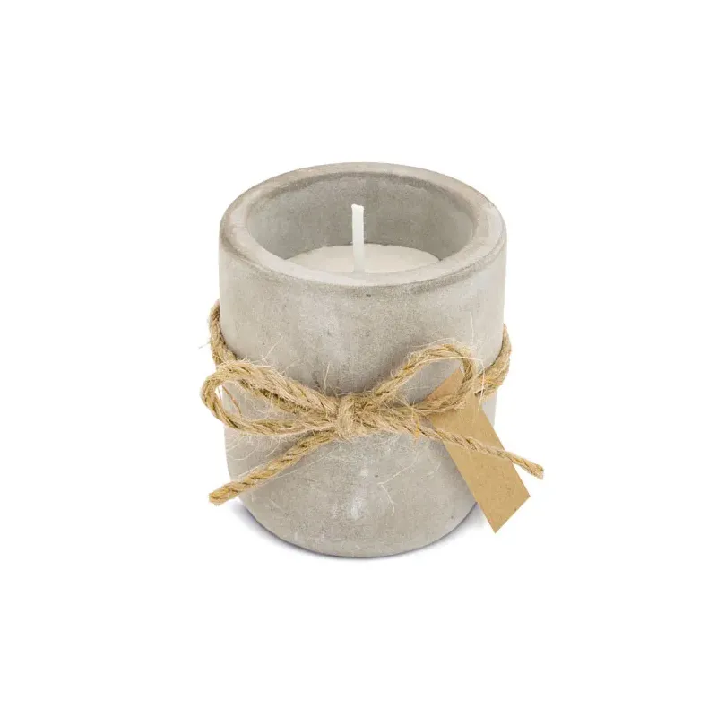 VELA AROMÁTICA ECOCEMENTO "STELLA"