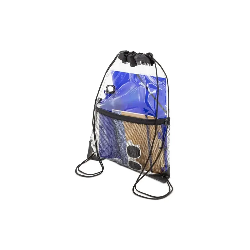 MOCHILA PVC TRANSPARENTE "TANY"