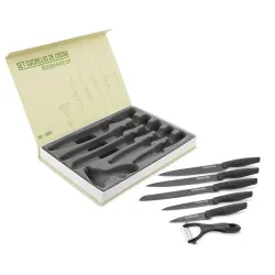 JUEGO DE CUCHILLOS 6 PCS "TITÁN"