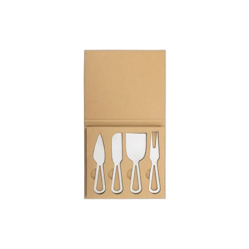SET 4 CUCHILLOS PARA QUESO "GOURMET"
