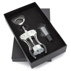 SET DE VINO 3 PCS "MERLOT"
