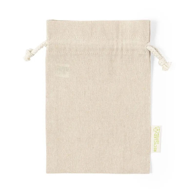 BOLSA ALGODON RECILADO 15 X21