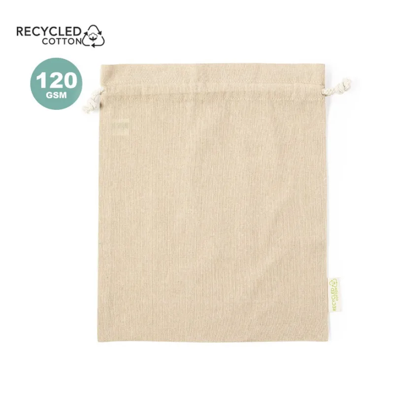 BOLSA ALGODON RECICLADO  25 X30