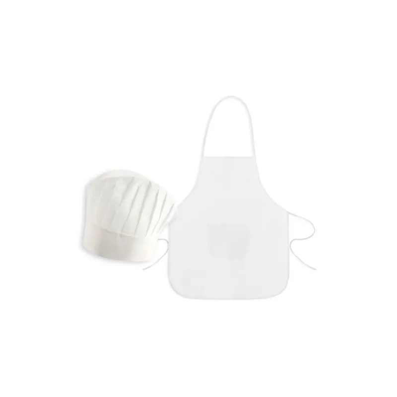 SET DELANTA + GORRO CHEF