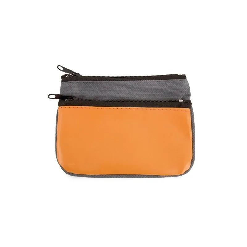 MONEDERO NYLON DOS CREMALLERAS