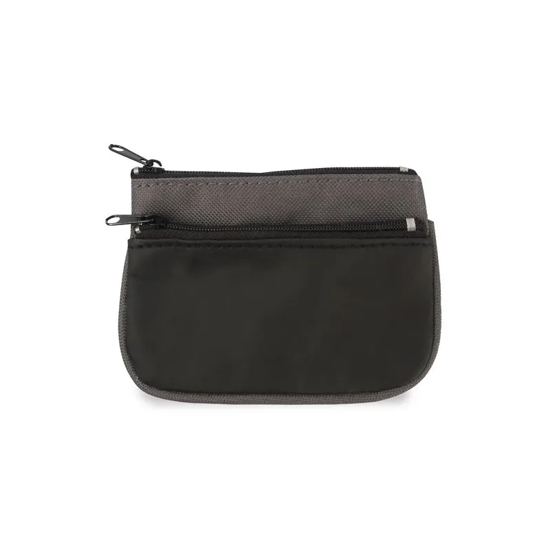 MONEDERO NYLON DOS CREMALLERAS