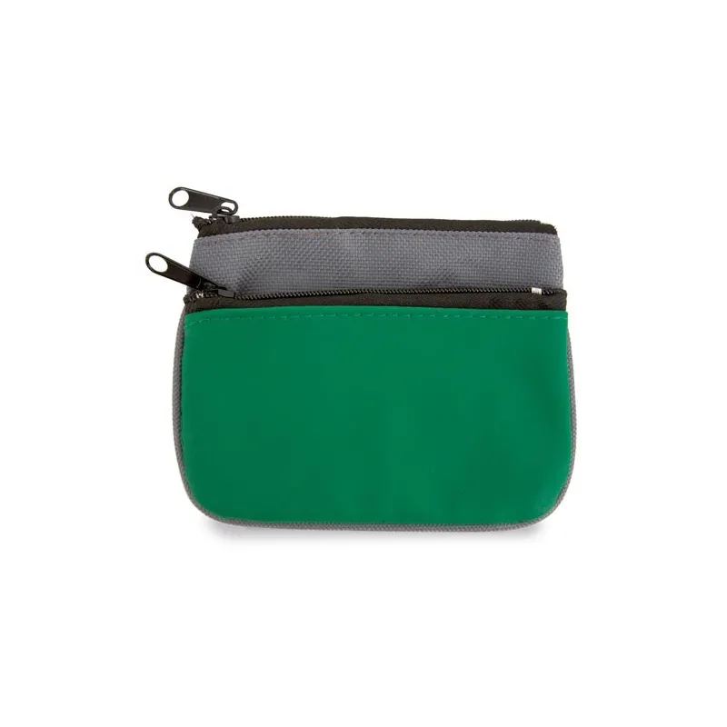 MONEDERO NYLON DOS CREMALLERAS