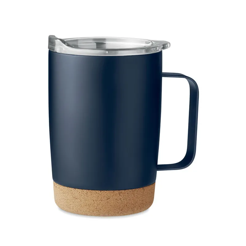 VASO ACERO INOX CON BASE CORCHO