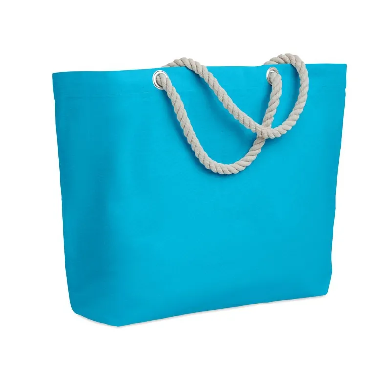 BOLSA COMPRA /  PLAYA ALGODON CON CUERDAS