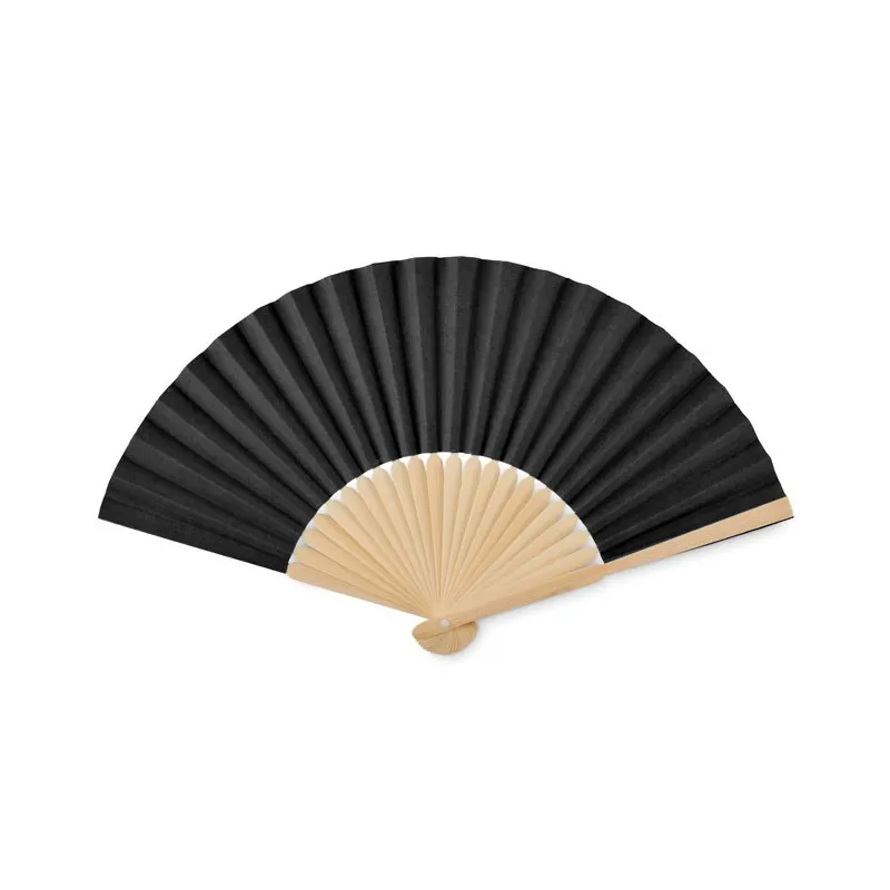 ABANICO BAMBU TEJIDO PAPEL