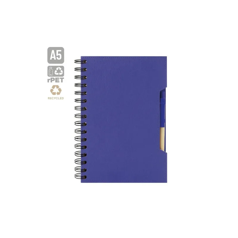 CUADERNO A5 CON BOLIGRAFO ECO "GREEN LIFE"