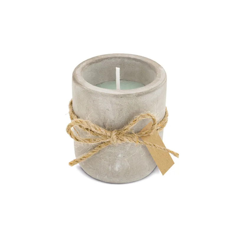 VELA AROMÁTICA ECOCEMENTO "STELLA"