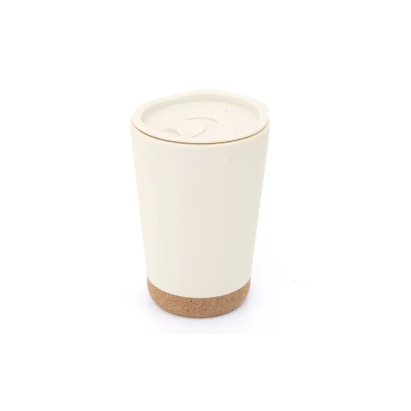VASO TÉRMICO DOBLE PARED PP/CORCHO "VENEZA"