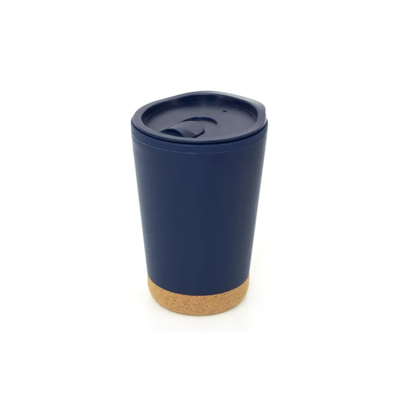 VASO TÉRMICO DOBLE PARED PP/CORCHO "VENEZA"