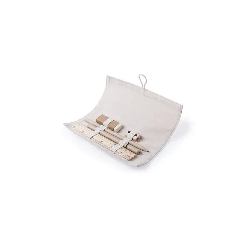 ESTUCHE YUTE /ALGODON 5 PIEZAS