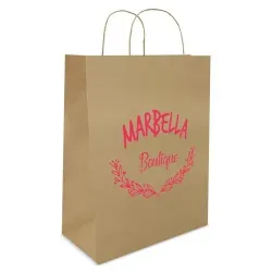 BOLSA PAPEL KRAFT RECICLADO  BOUTIQUE