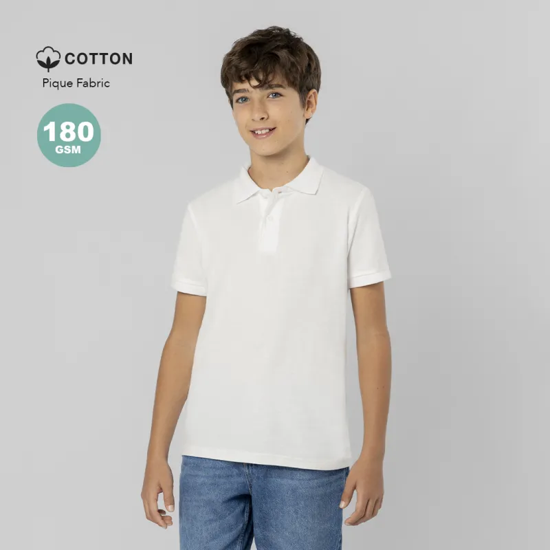 Polo Niño Blanco Charles