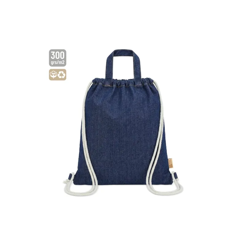 BOLSA MOCHILA DE ALGODÓN RECICLADO "AGRA"