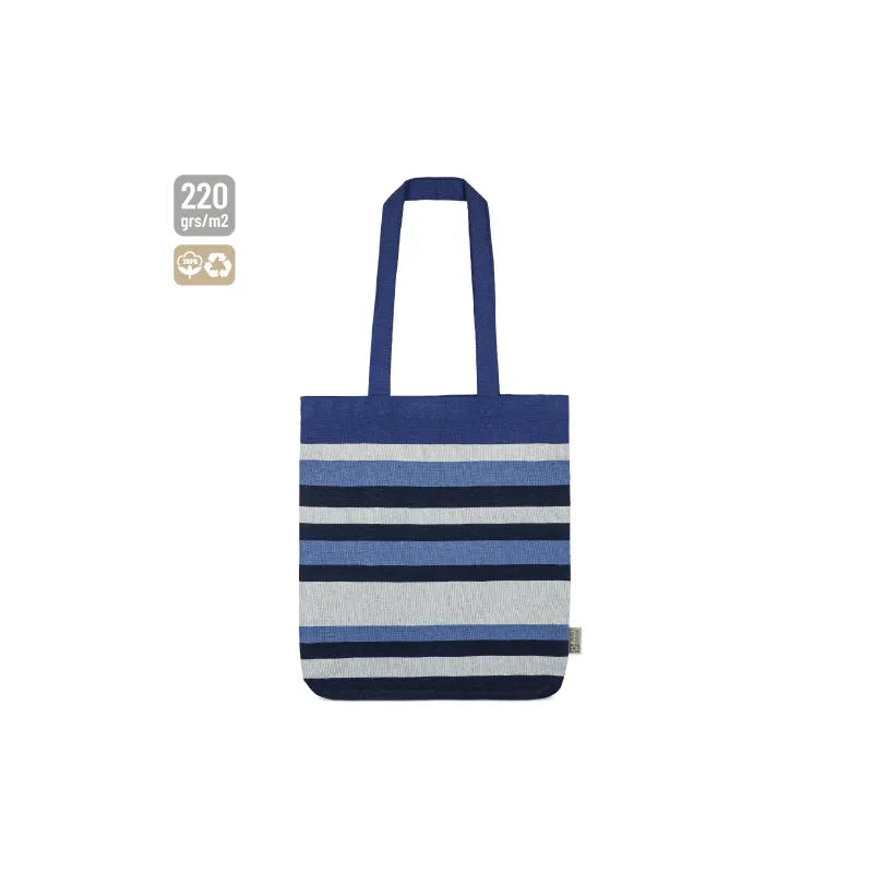 BOLSA RAYAS DE ALGODÓN RECICLADO "TRINITY"