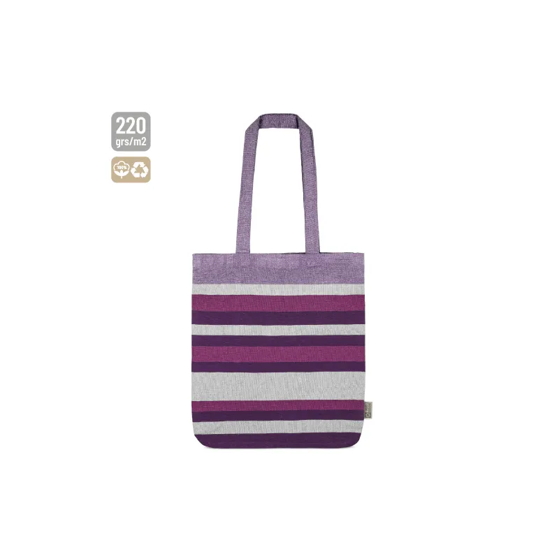 BOLSA RAYAS DE ALGODÓN RECICLADO "TRINITY"