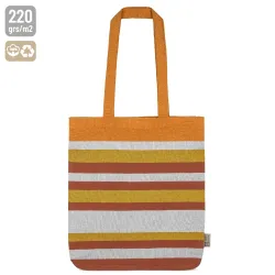 BOLSA RAYAS DE ALGODÓN RECICLADO "TRINITY"