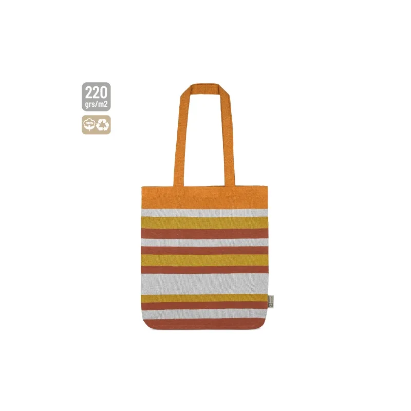 BOLSA RAYAS DE ALGODÓN RECICLADO "TRINITY"