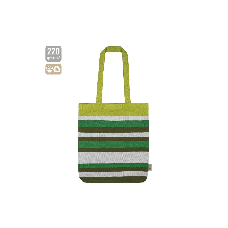 BOLSA RAYAS DE ALGODÓN RECICLADO "TRINITY"