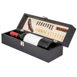 SET DE VINO CON AJEDREZ "SABOYA"