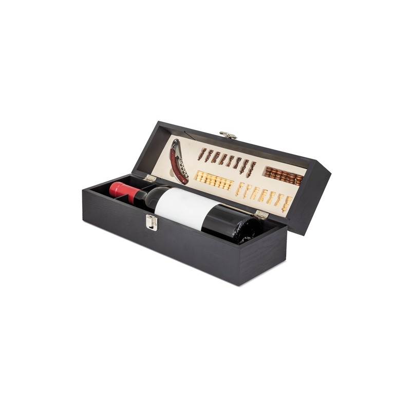 SET DE VINO CON AJEDREZ "SABOYA"