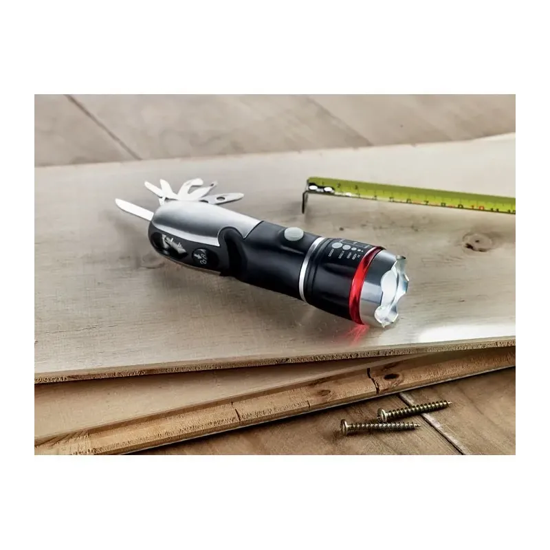 MARTILLO DE EMERGENCIA MULTIUSOS CON LINTERNA