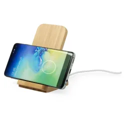 CARGADOR INALAMBRICO BAMBU DIMPER