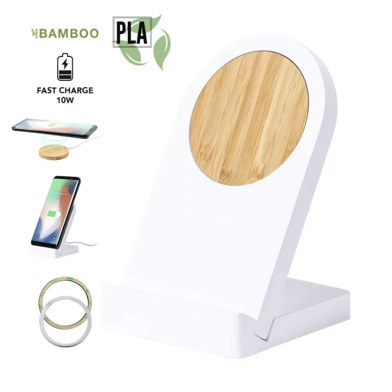 CARGADOR BAMBOO / PLA COMPOSTABLE