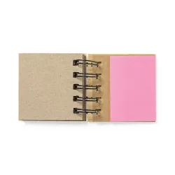 BLOC DE NOTAS MADERA BAMBU