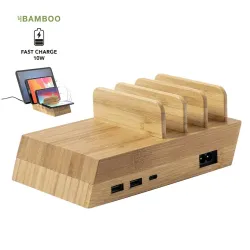 CARGADOR CARGA RAPIDA BAMBU