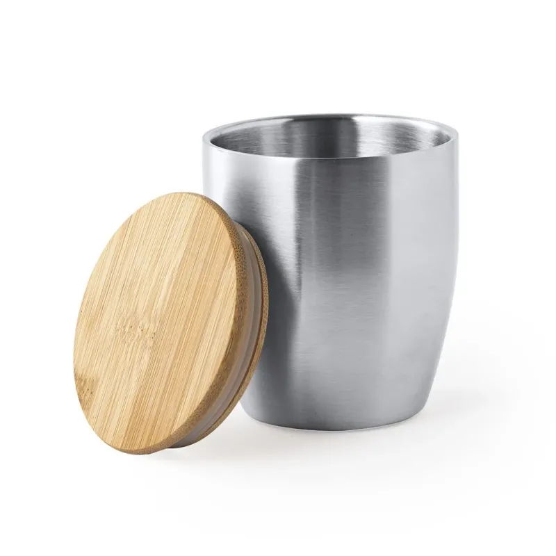 VASO TERMICO ACERO / BAMBU
