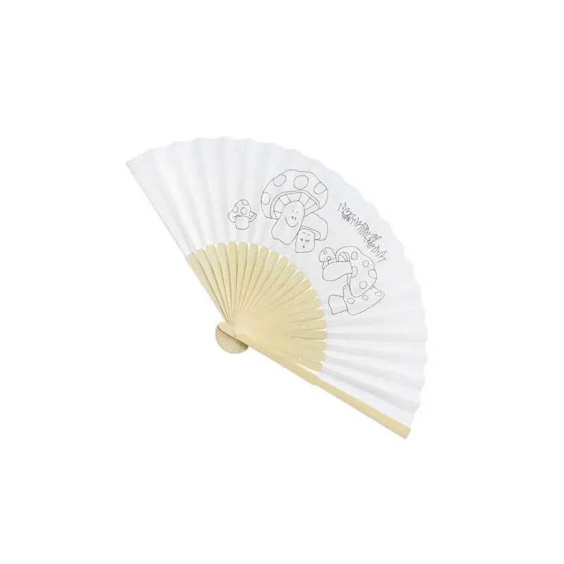 ABANICO NIÑO PARA PINTAR