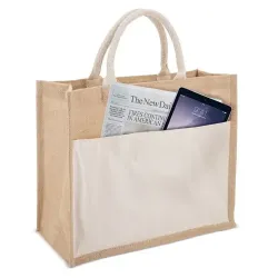 BOLSA ALGODON / YUTE LAMINADO