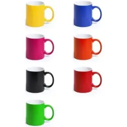 TAZA CERAMICA COLOR 350 ml