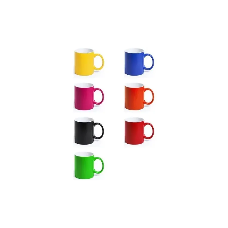 TAZA CERAMICA COLOR 350 ml