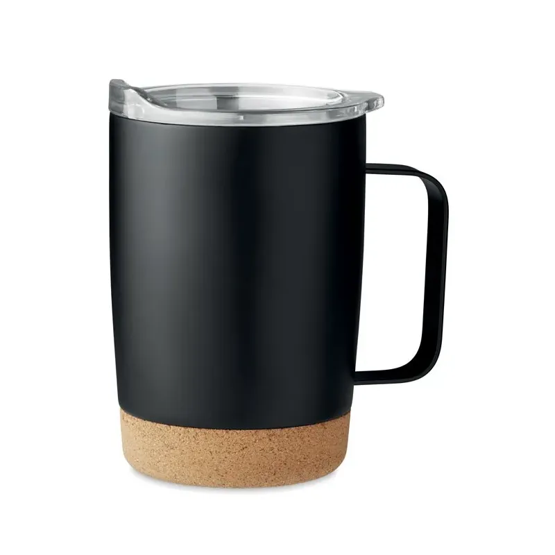 VASO ACERO INOX CON BASE CORCHO