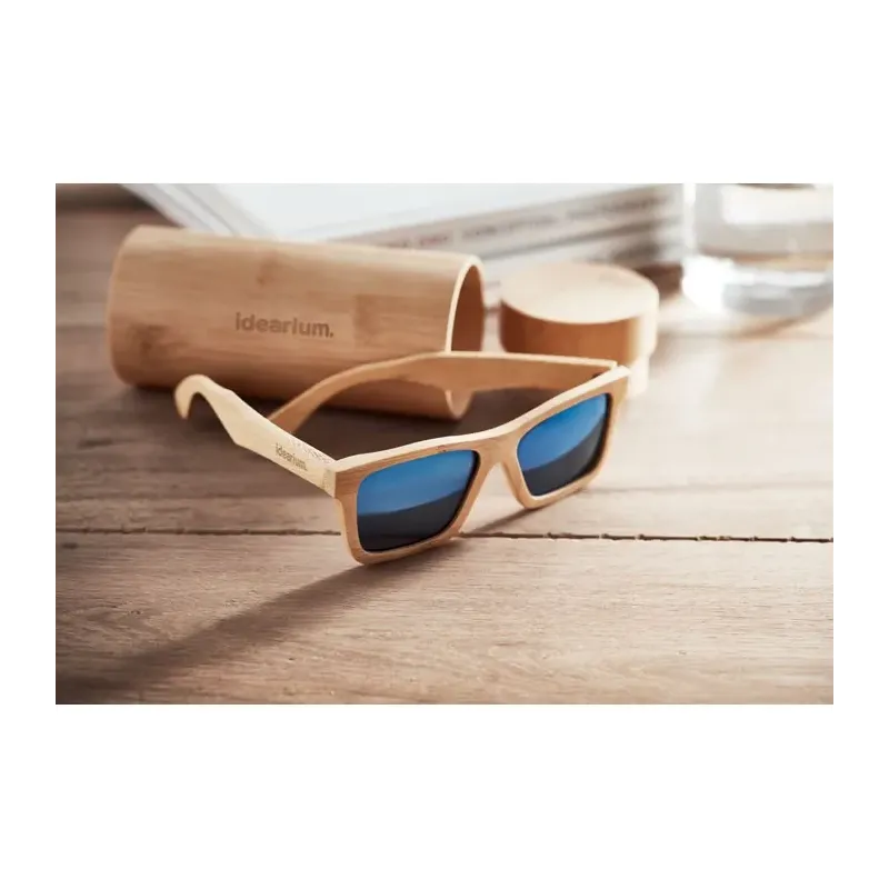 GAFAS DE SOL BAMBU LENTE ESPEJO