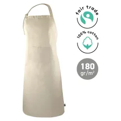 DELANTAL  ALGODON ( FAIR TRADE )