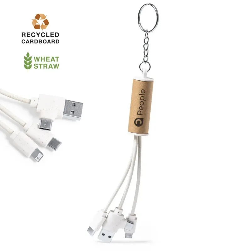 CABLE CARGADOR  PAPEL RECICLADO