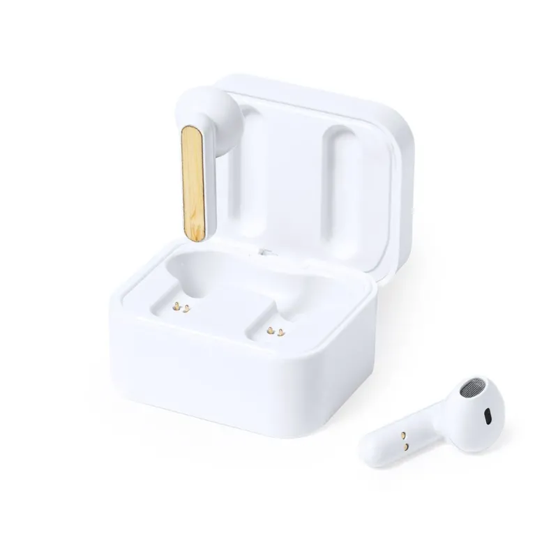 AURICULARES CARGADOR BAMBOO/ABS