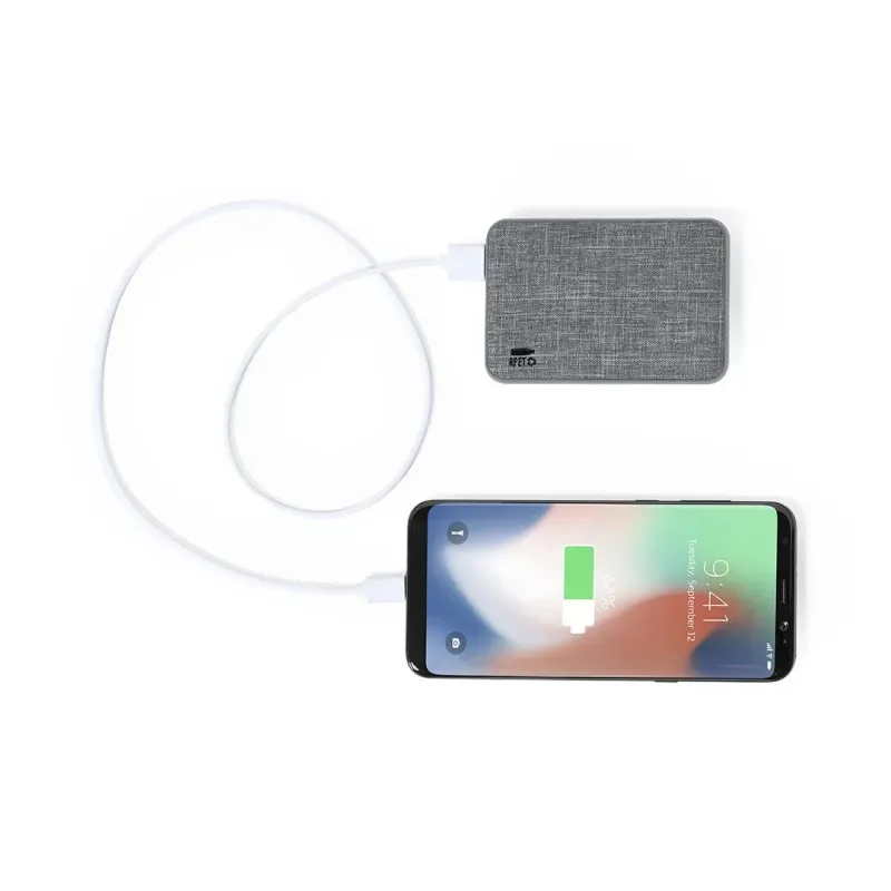 POWER BANK POLIESTER RECICLADO